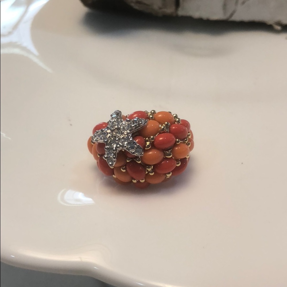 KJL coral ring